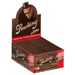 Papírky SMOKING BROWN King Size, 33ks v balení | box 50ks